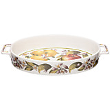 БЛЮДО ОВАЛЬНОЕ С РУЧКАМИ LEFARD   ФРУКТЫ   36,5*21*6 СМ